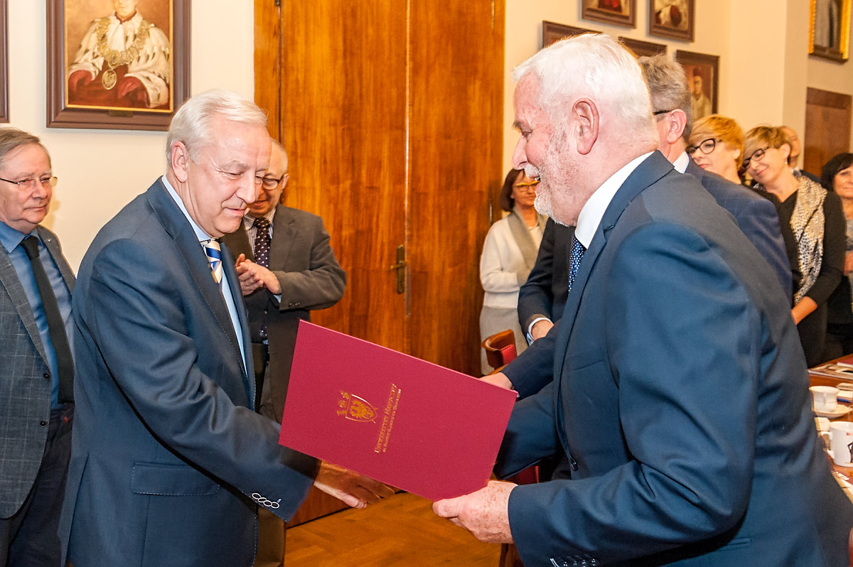 Prof. Marek Mędraś, prof. Marek Ziętek