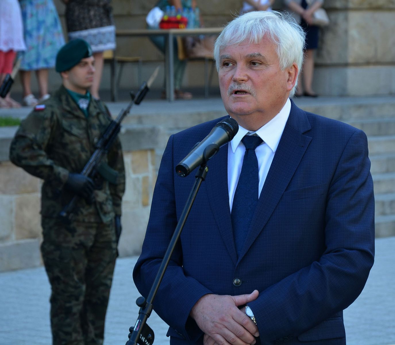 Rektor PWr Hołd pomordowanym profesorom lwowskim