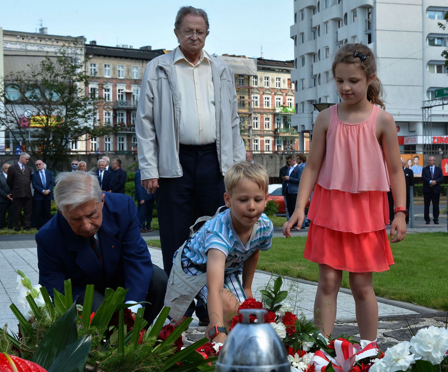 Hołd pomordowanym profesorom lwowskim
