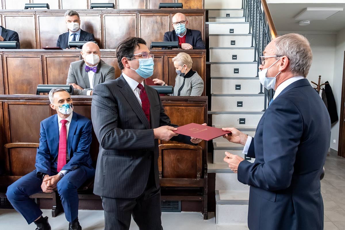 Przemysław Pohrybieniuk Rada Uczelni UMW