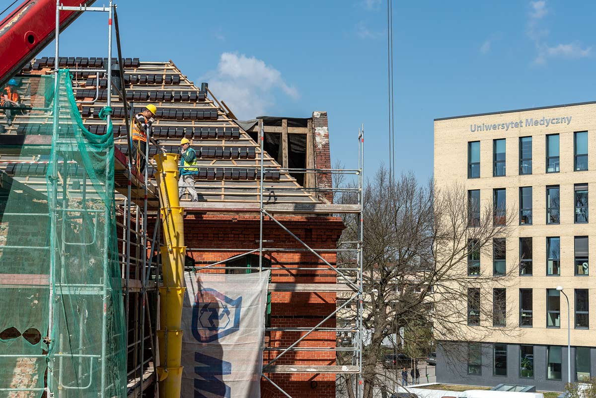 Remont byłej apteki
